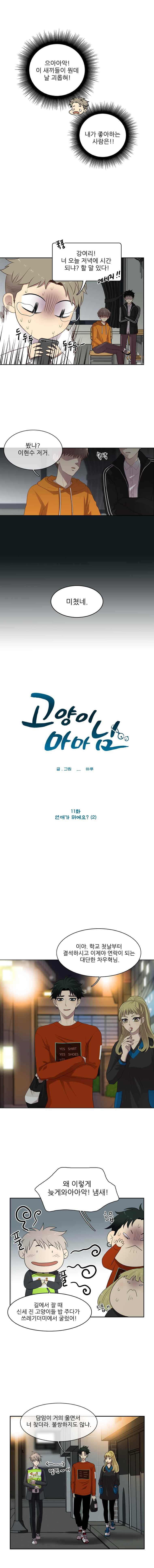 고양이 마마님 11화 연애가뭐에요? (2) 3