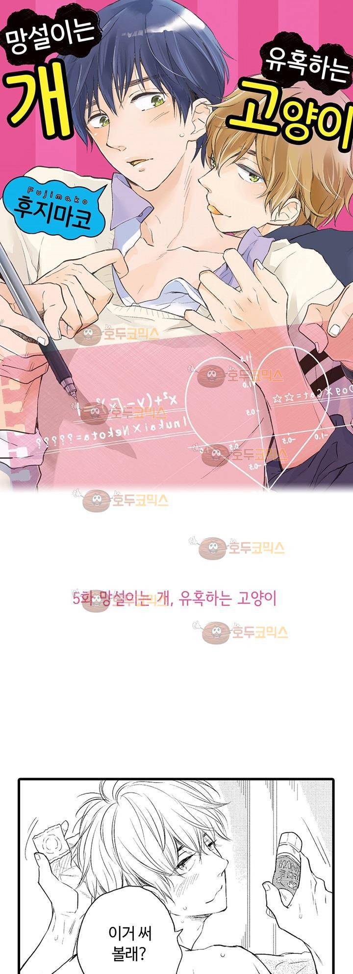 망설이는 개, 유혹하는 고양이 5화 1