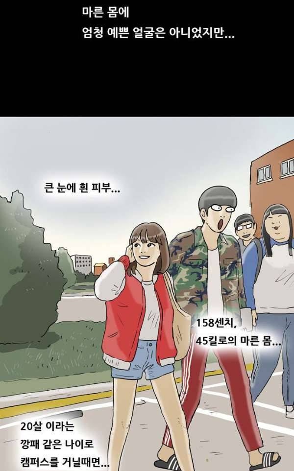 복학왕 206화 - 대학생 봉지은 1화 3