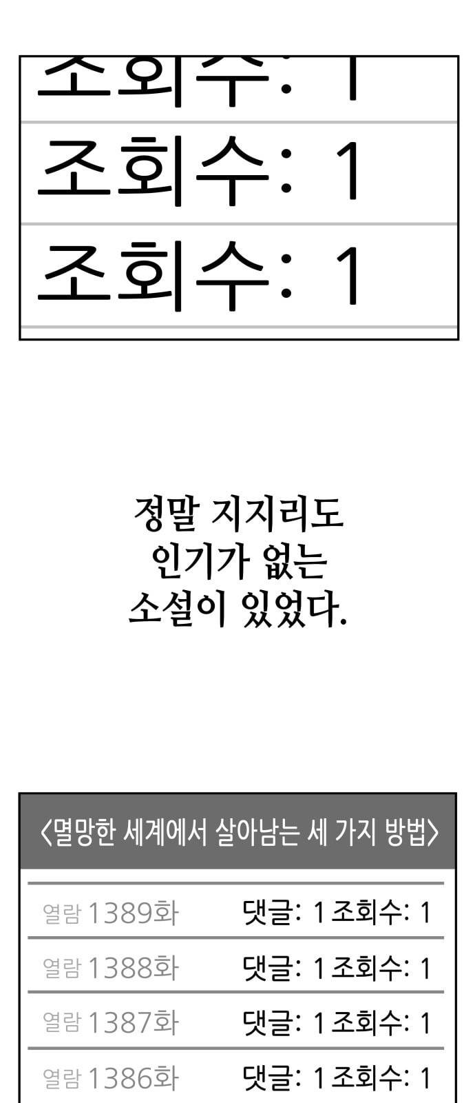 전지적 독자 시점 프롤로그 3