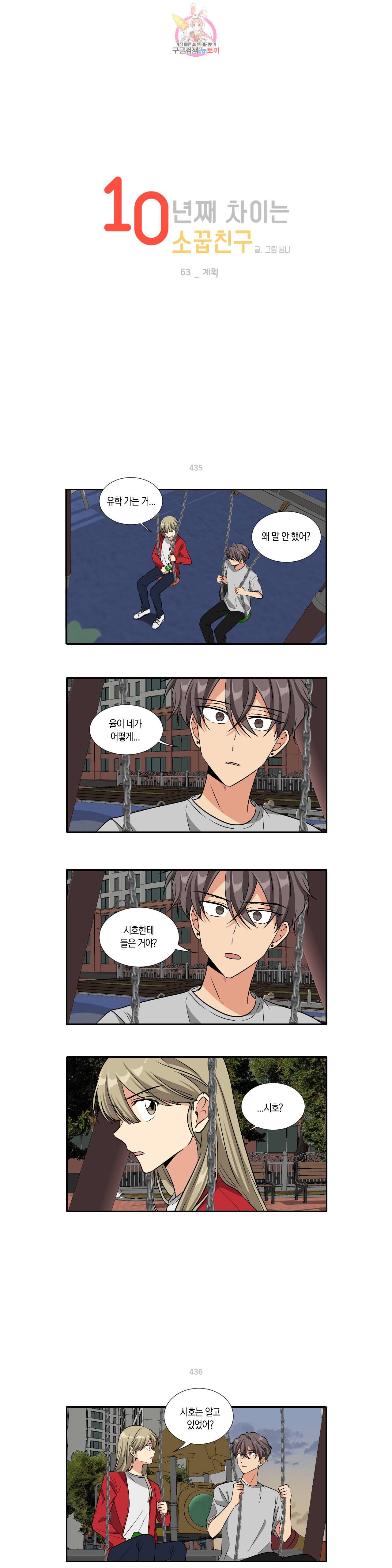 10년째 차이는 소꿉친구 63화 계획 1