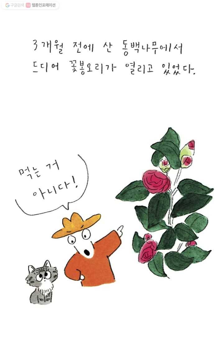 은동은동+옹동스 103화. 동백꽃과 고양이 3