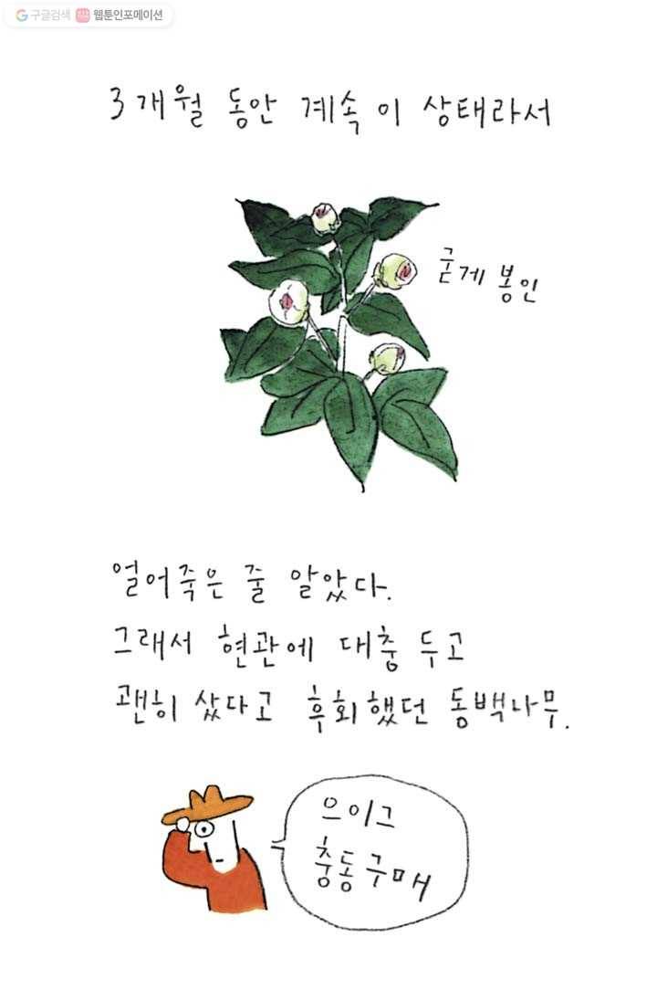 은동은동+옹동스 103화. 동백꽃과 고양이 4