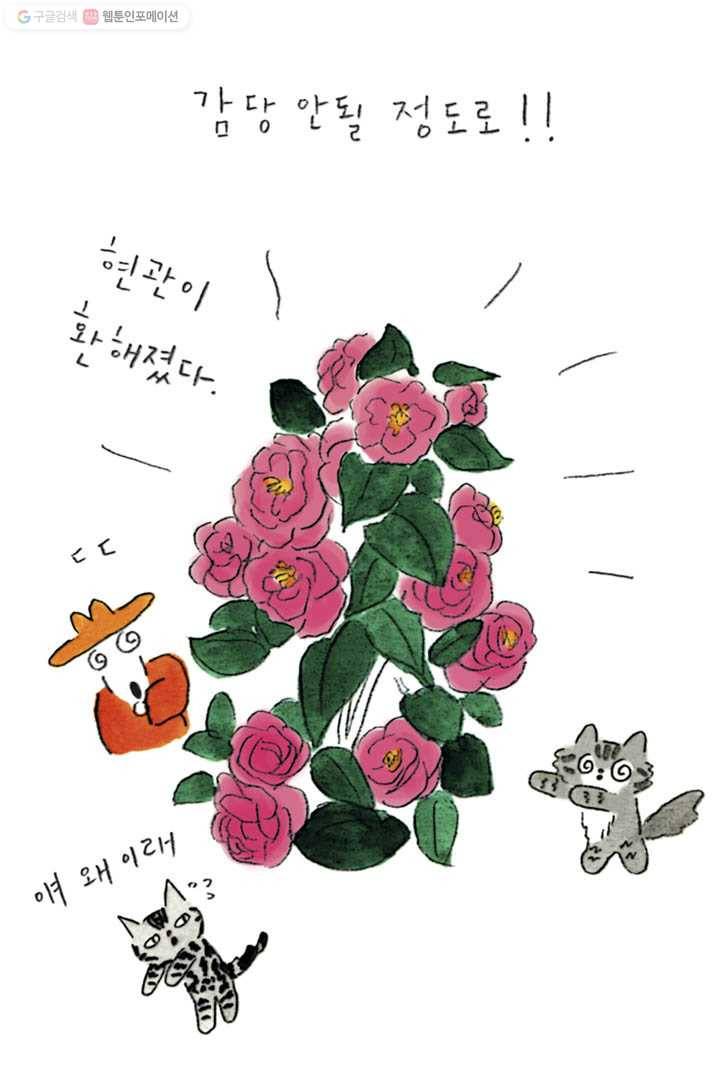 은동은동+옹동스 103화. 동백꽃과 고양이 7