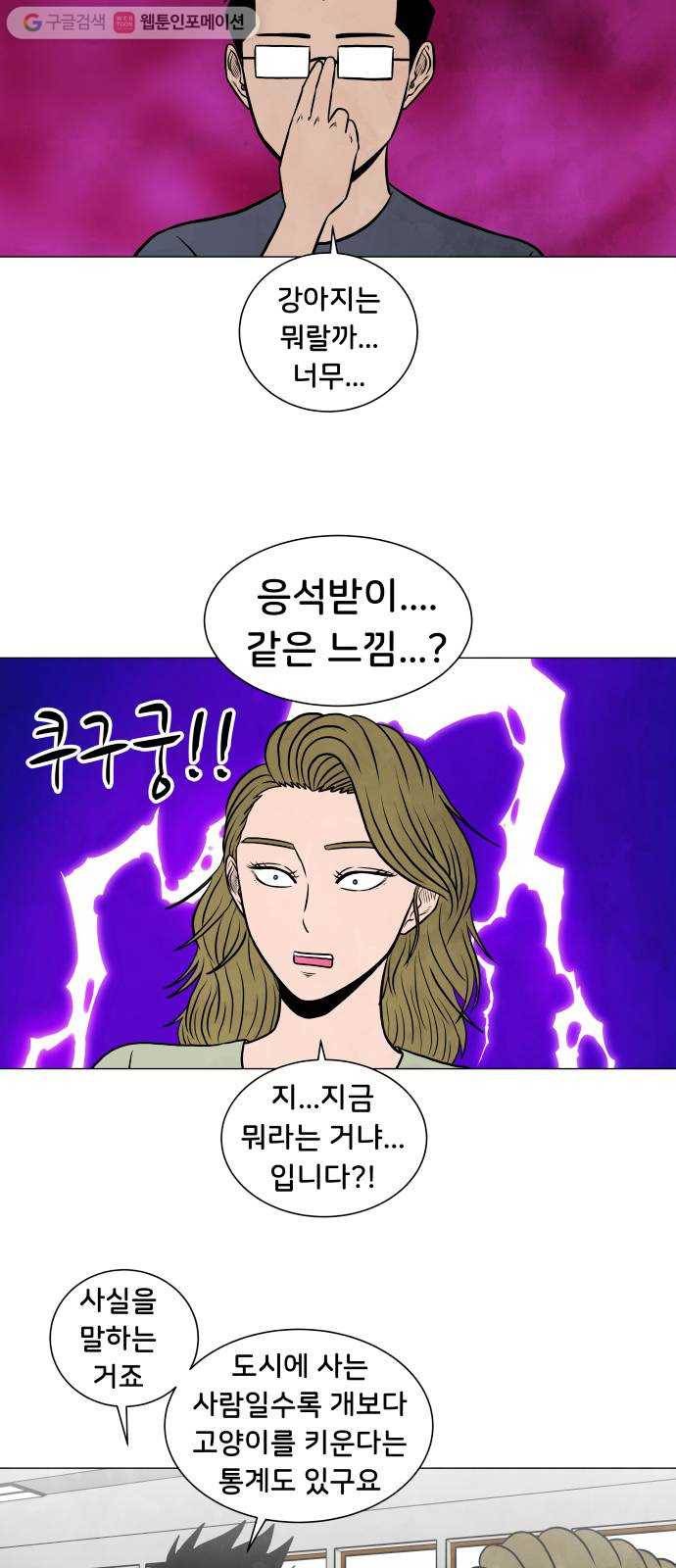 후덜덜덜 남극전자 59화 퇴근 후 함께 동물 카페에 가는 것은 어떤 의미인 3