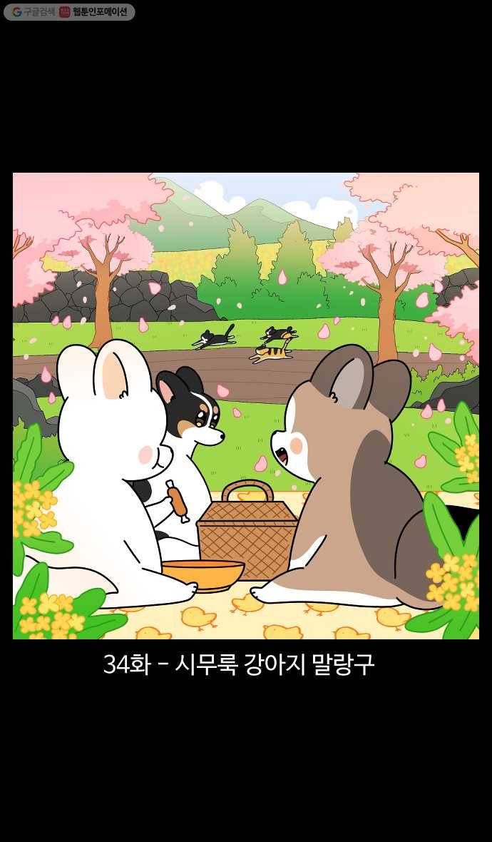 노곤하개 시즌4 34화 시무룩 강아지 말랑구 1