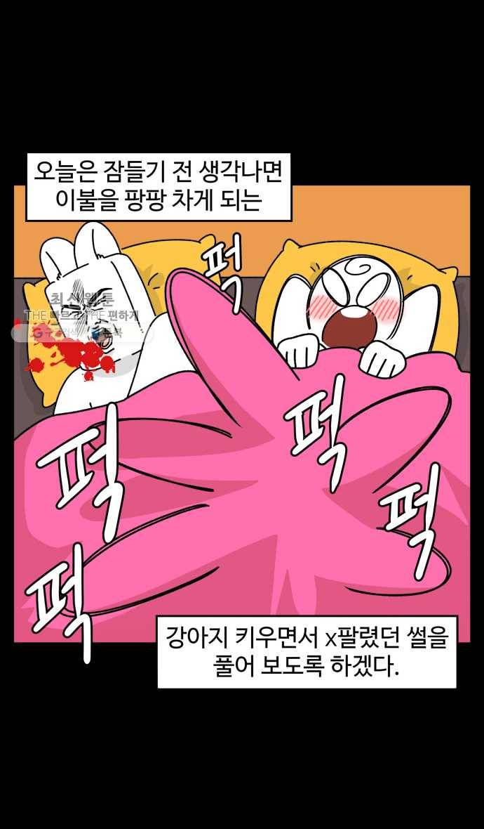 노곤하개 시즌4 37화 강아지 키우면서 x팔렸던 만화 2