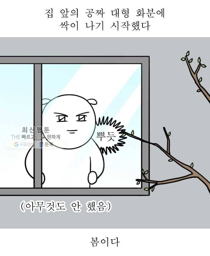 독립일기 83화 벚꽃이 왜 벌써 1