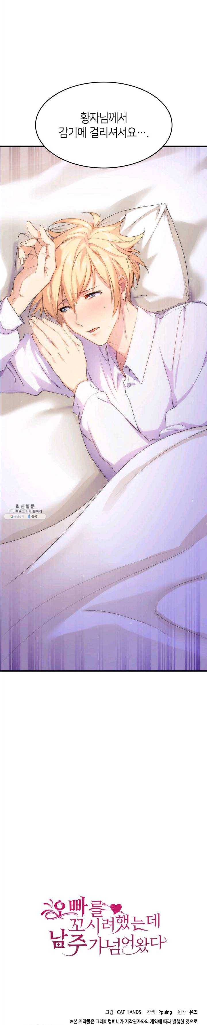 오빠를 꼬시려했는데 남주가 넘어왔다 28화 34