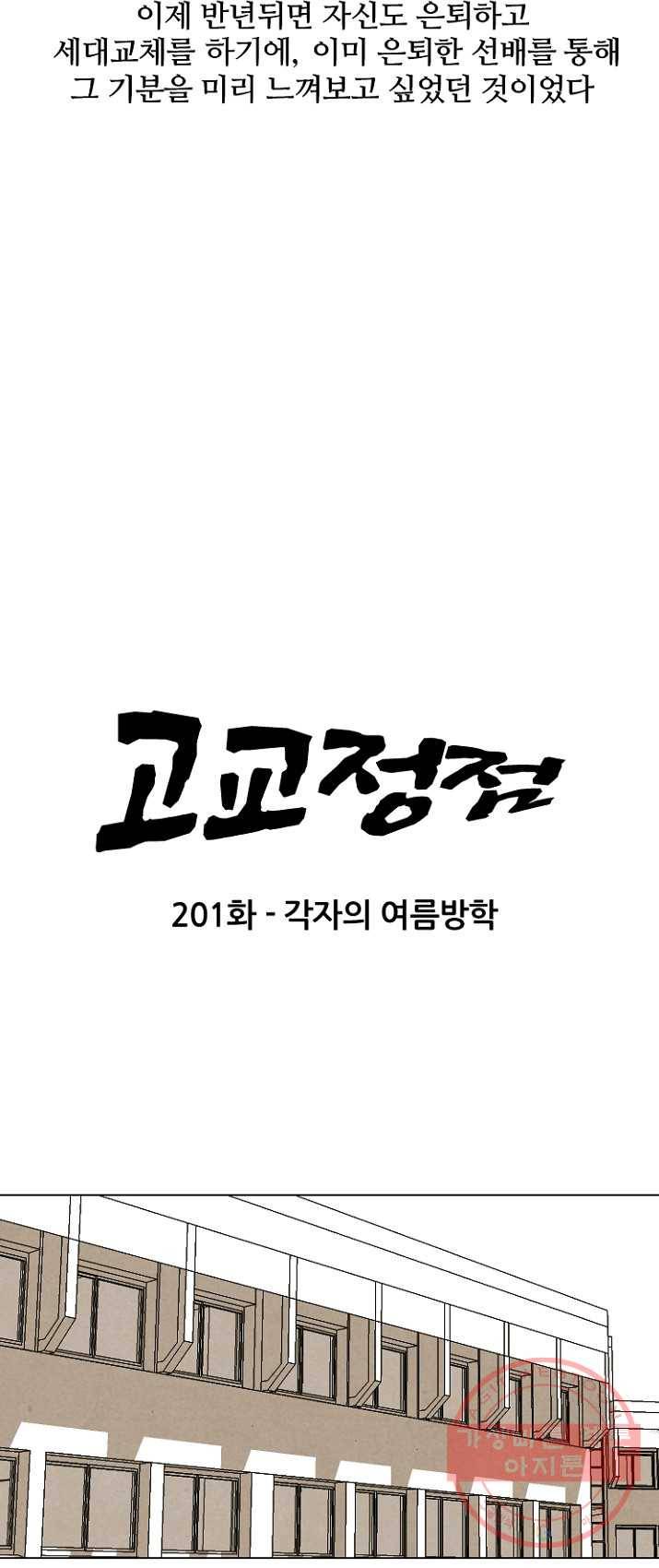 고교정점 201화 각자의 여름방학 5