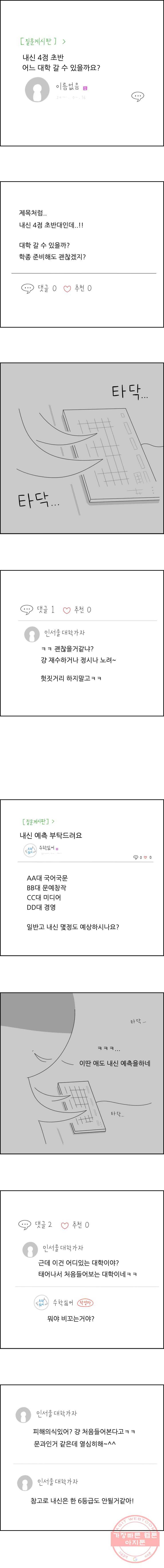 불합격인간 1화 1