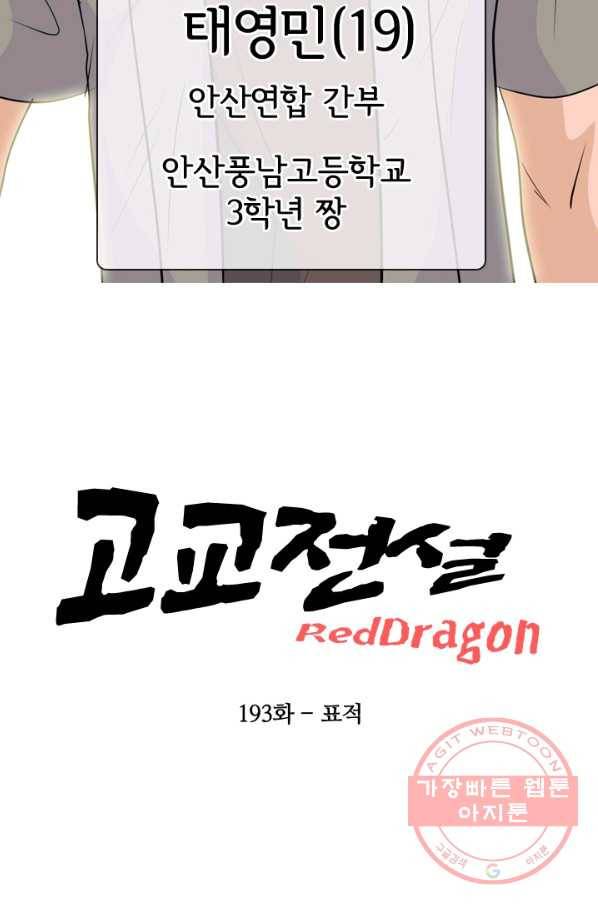 고교전설 193화 표적 7