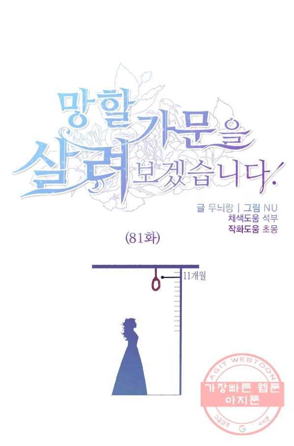 망할가문을 살려보겠습니다 81화 1
