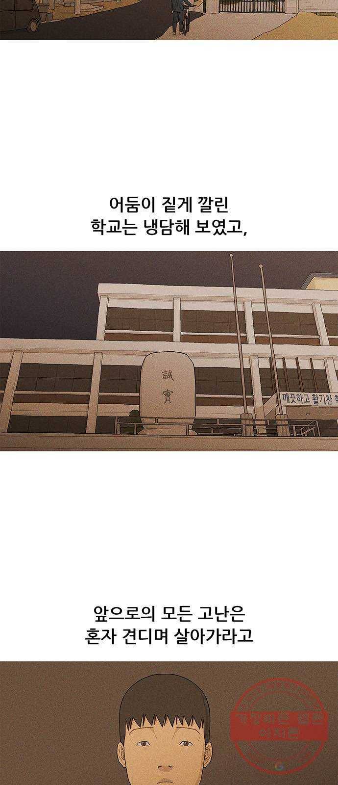 소년의 기록 33화 졸업 2