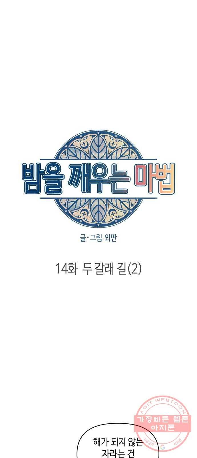 밤을 깨우는 마법 14화 두 갈래 길(2) 10