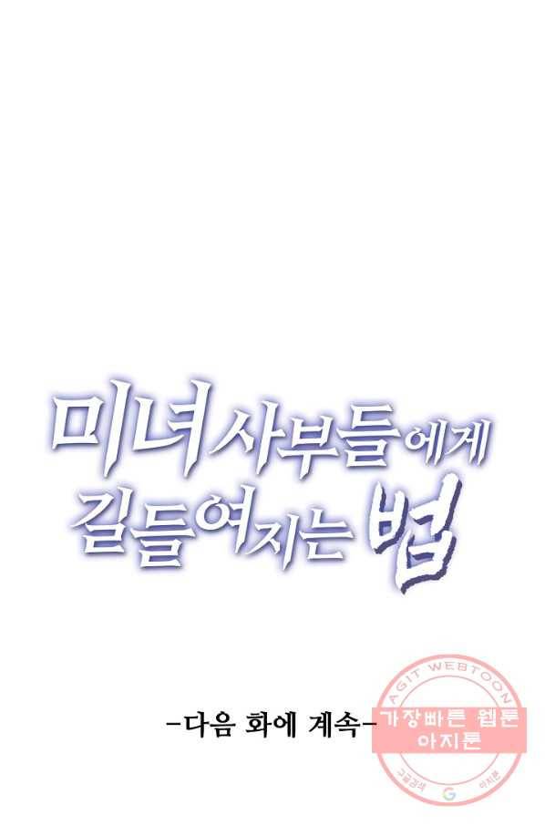 미녀 사부들에게 길들여지는 법 53화 84
