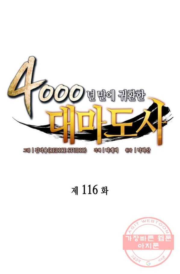 4000년 만에 귀환한 대마도사 116화 1