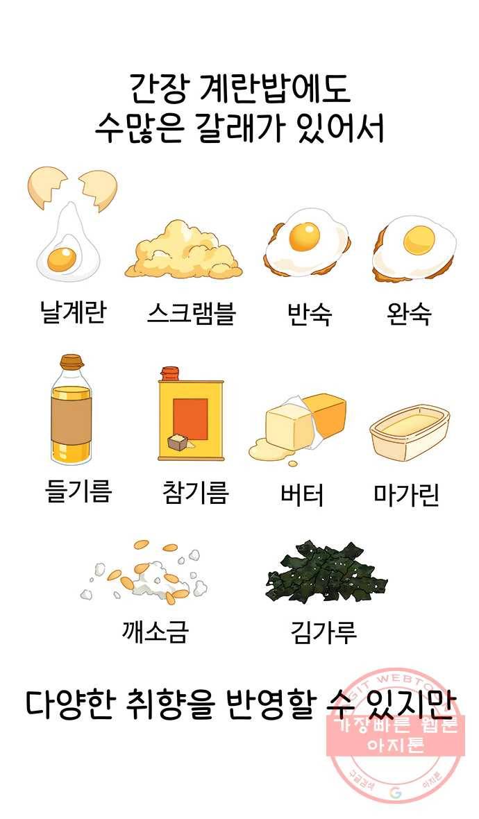 먹는 인생 33화 간장 계란밥 7