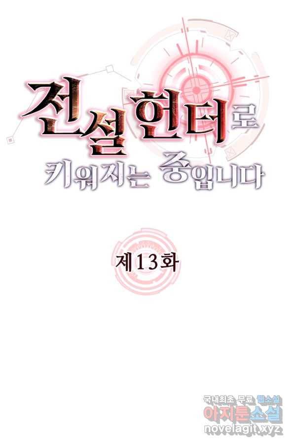 전설 헌터로 키워지는 중입니다 13화 22