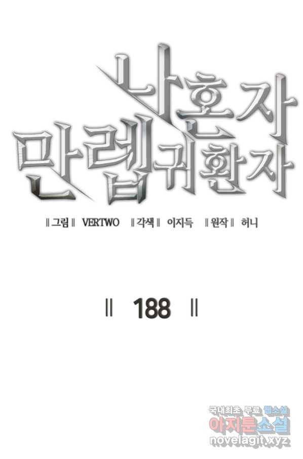 나 혼자 만렙 귀환자 188화 45
