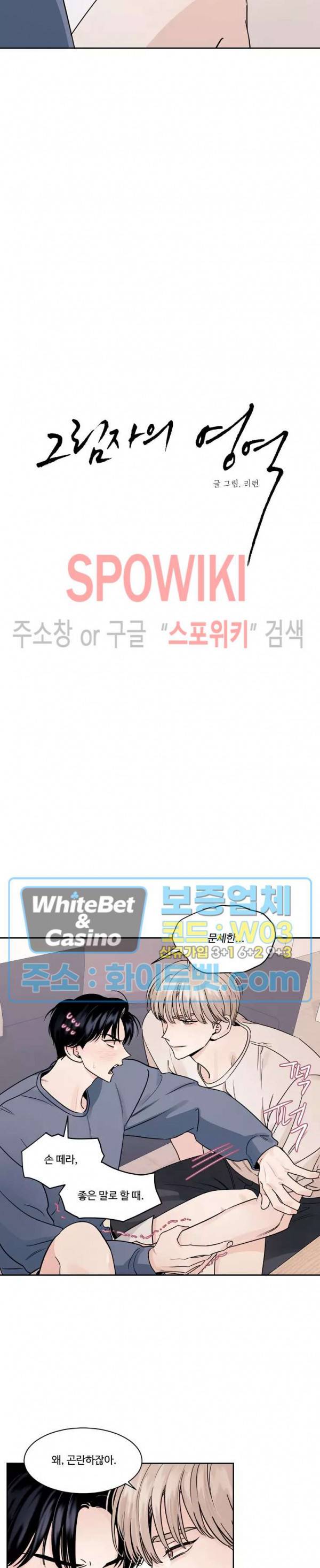 그림자의 영역 3화 2