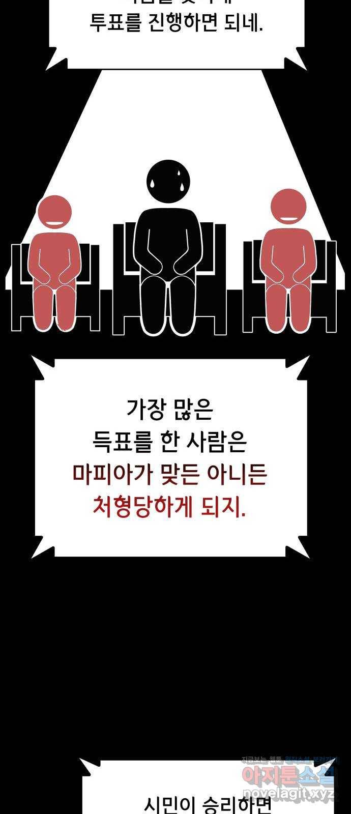 밀실 마피아 게임 17화. 페널티 12