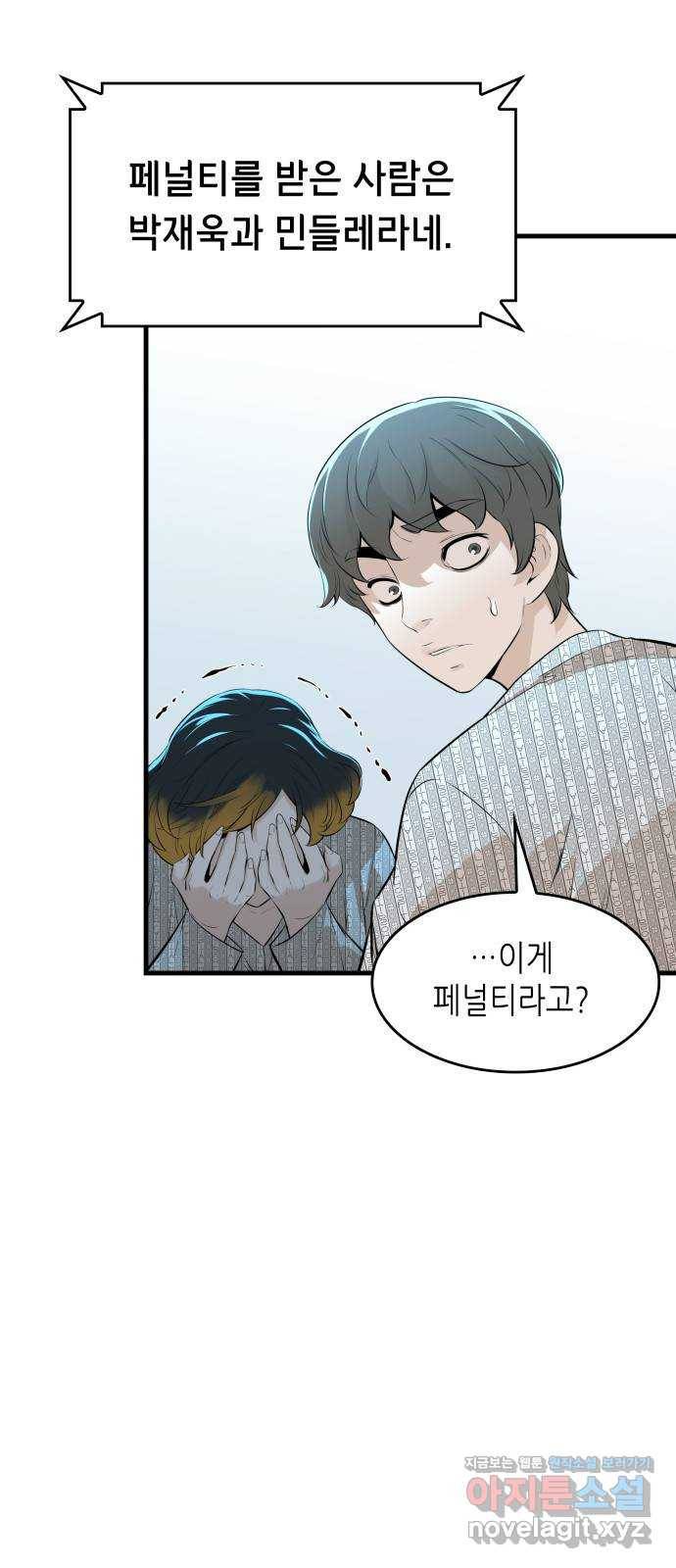 밀실 마피아 게임 17화. 페널티 50