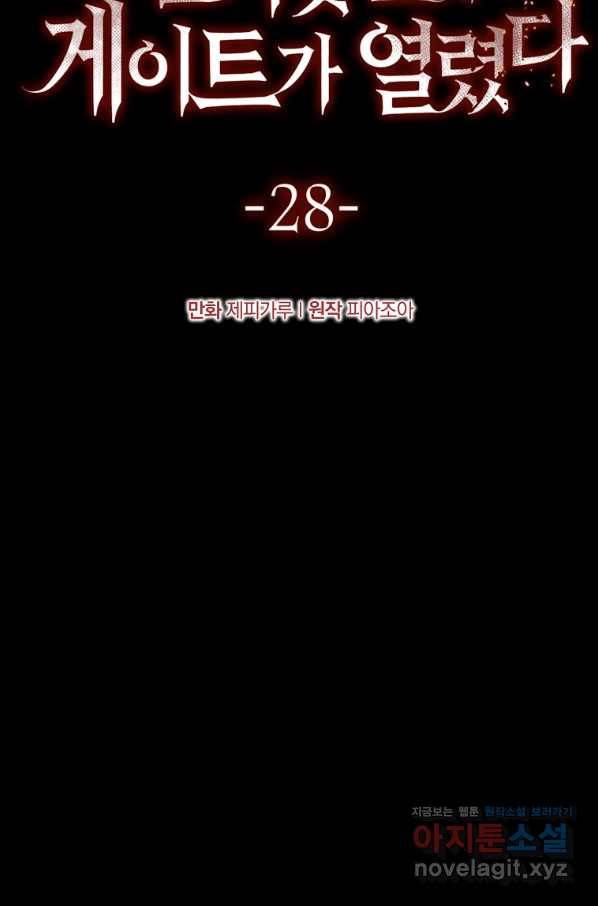임기 첫날에 게이트가 열렸다 28화 42