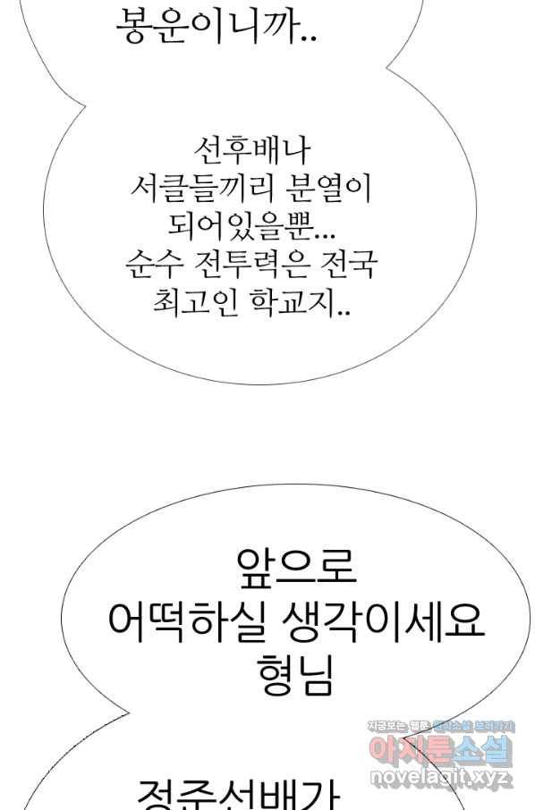 고교전설 279화 각 학교에내분 75