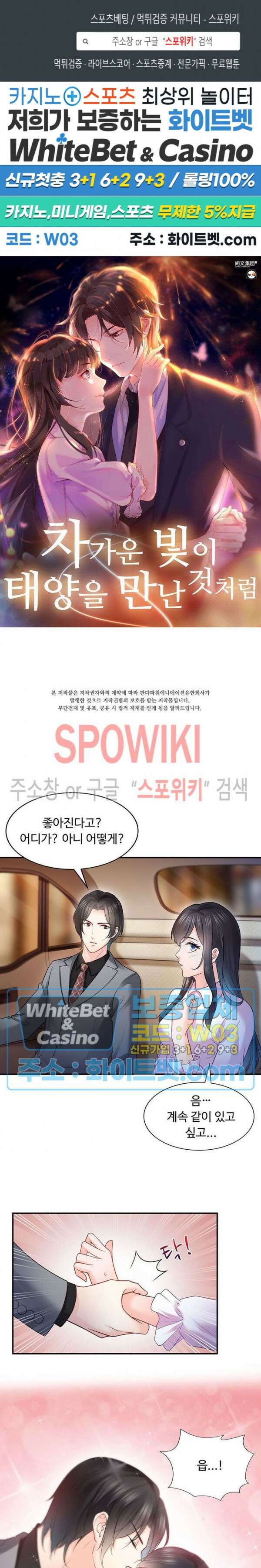 차가운 빛이 태양을 만난 것처럼 40화 1