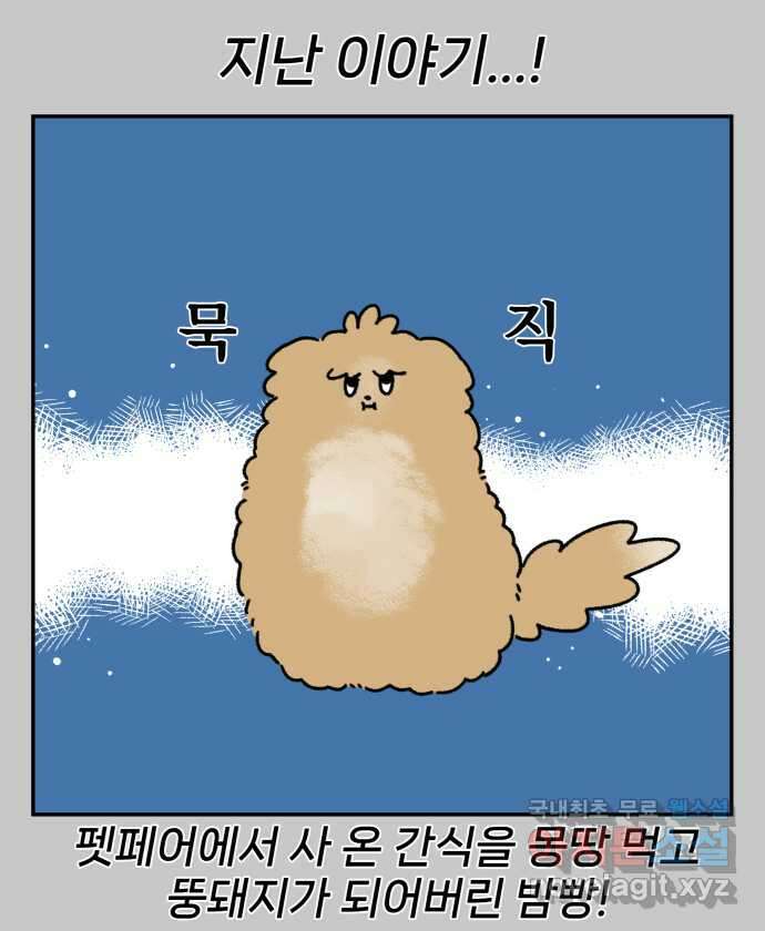 강아지는 멍멍하고 짖지 않아! 28화 - 다이어트 2 1