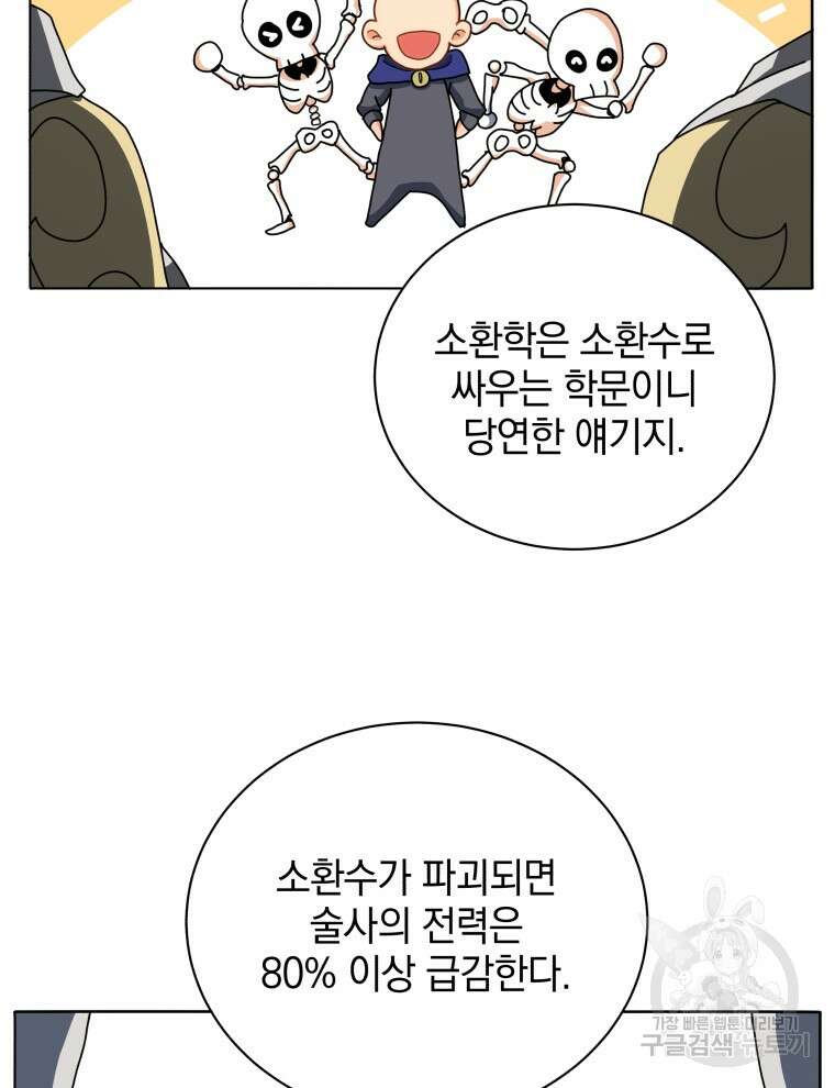 네크로맨서 학교의 소환천재 10화 124