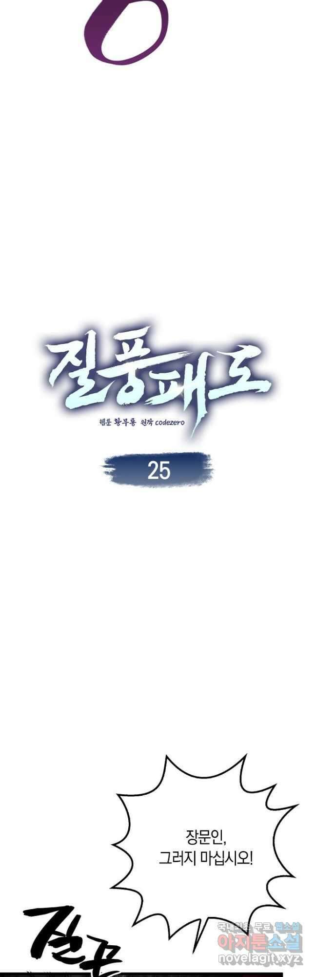 질풍패도 25화 2