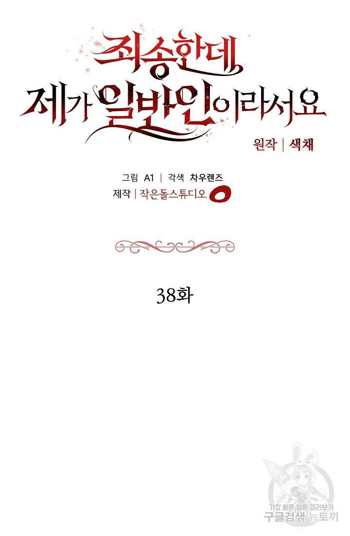 죄송한데 제가 일반인이라서요 38화 34