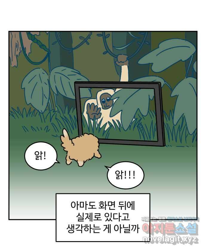 강아지는 멍멍하고 짖지 않아! 88화 - 모니터와 강아지 11