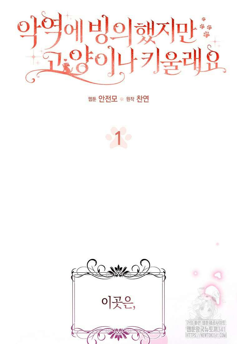 악역에 빙의했지만, 고양이나 키울래요 1화 13