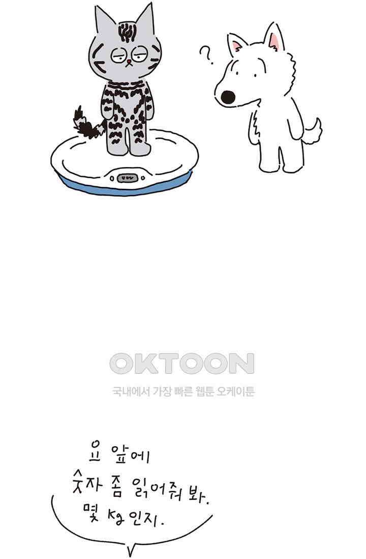 은동스+옹동스 은동스 221화． 나옹이와 체중계 5