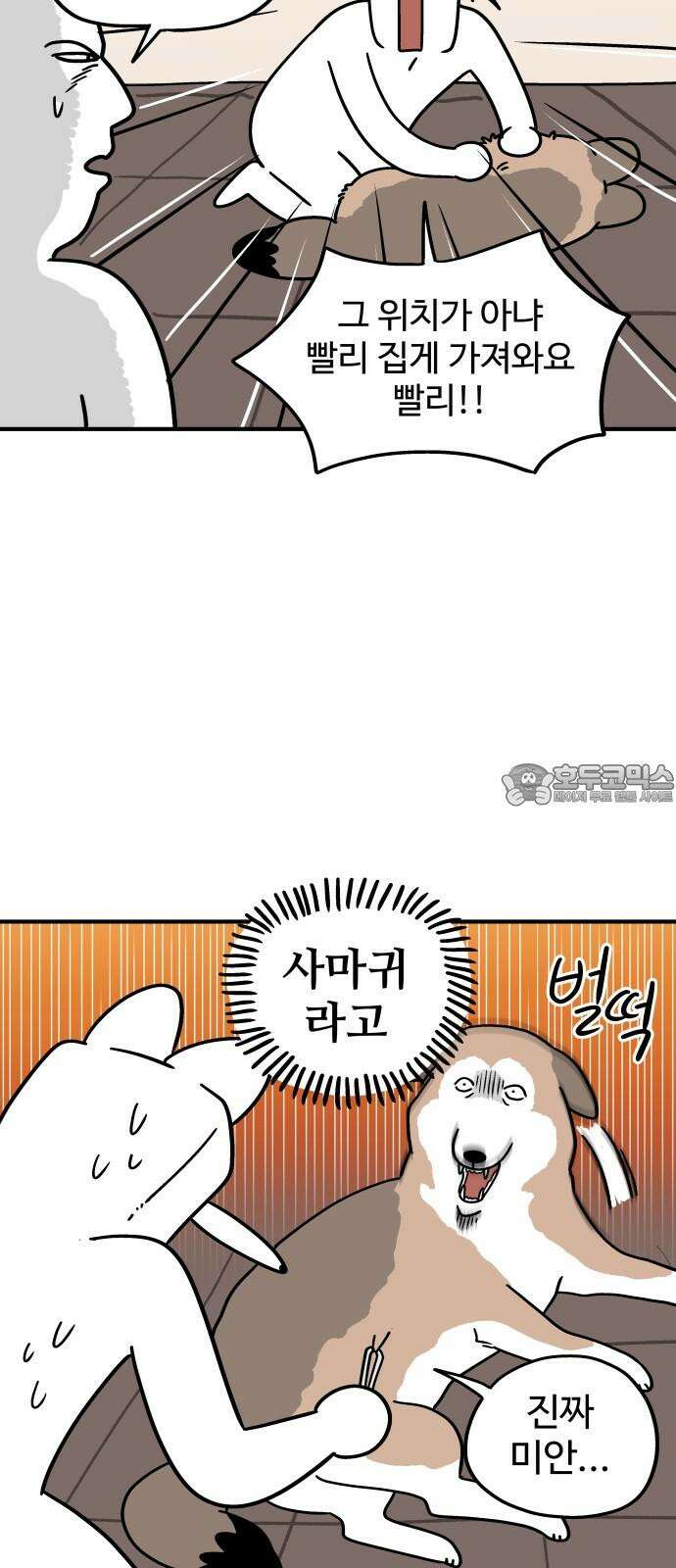 노곤하개 쇼츠 진드기 싫어 6