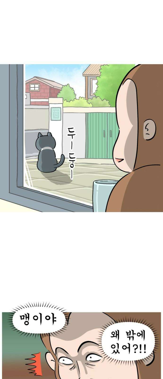 낢이 사는 이야기 - 계속되는 미미한 인생 20화 맹이가 집 밖에 나간 줄 알았다 2
