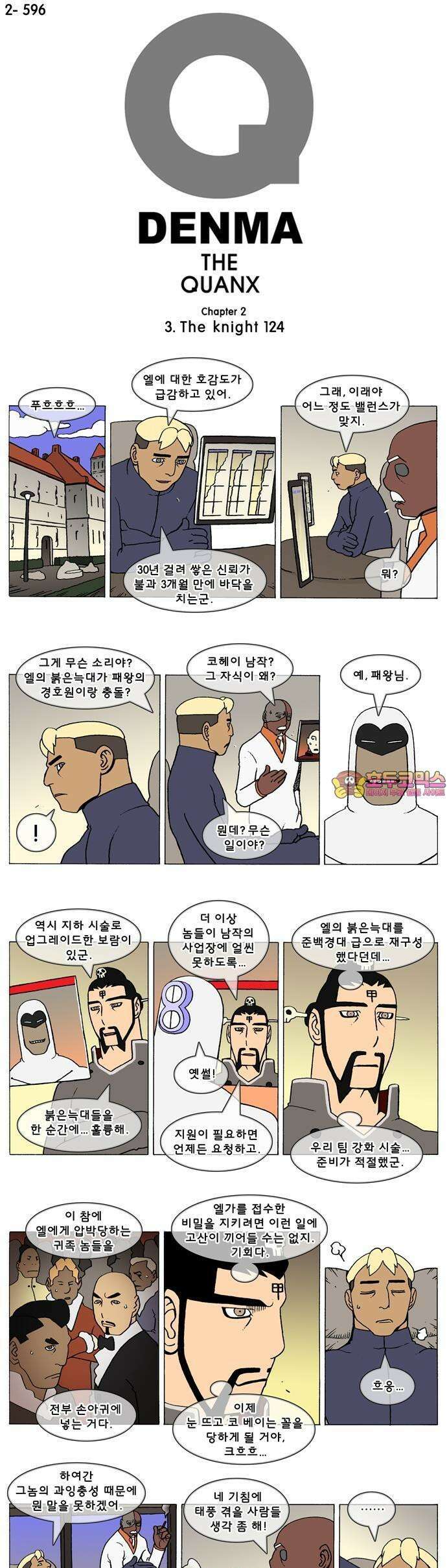 덴마 2-596화 3．The knight(124) 1