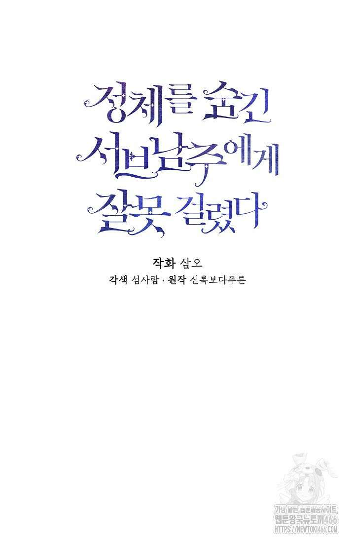 정체를 숨긴 서브남주에게 잘못 걸렸다 78화 28