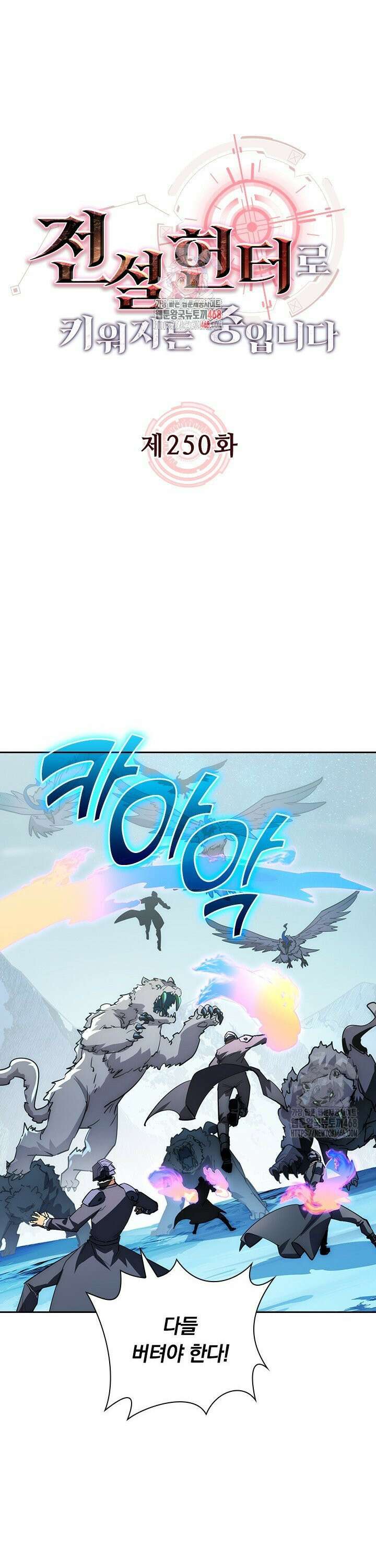 전설 헌터로 키워지는 중입니다 250화 1