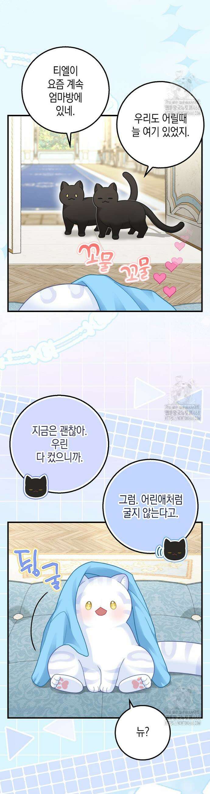 흑표 가문의 설표 아기님 동물 가족들 2화 2