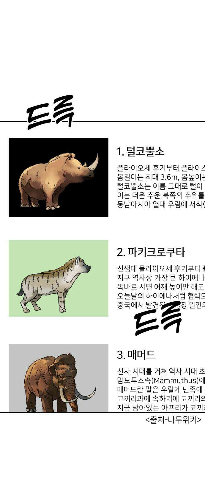 원시인 김동우 17화 : 빈자리 52