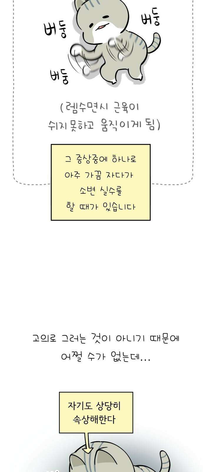 낢이 사는 이야기 - 계속되는 미미한 인생 54화 고양이 2부작 (2) 노묘 일기 4