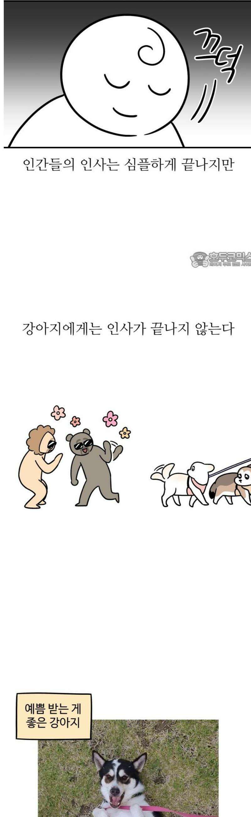 노곤하개 쇼츠 외국인을 만나면 4