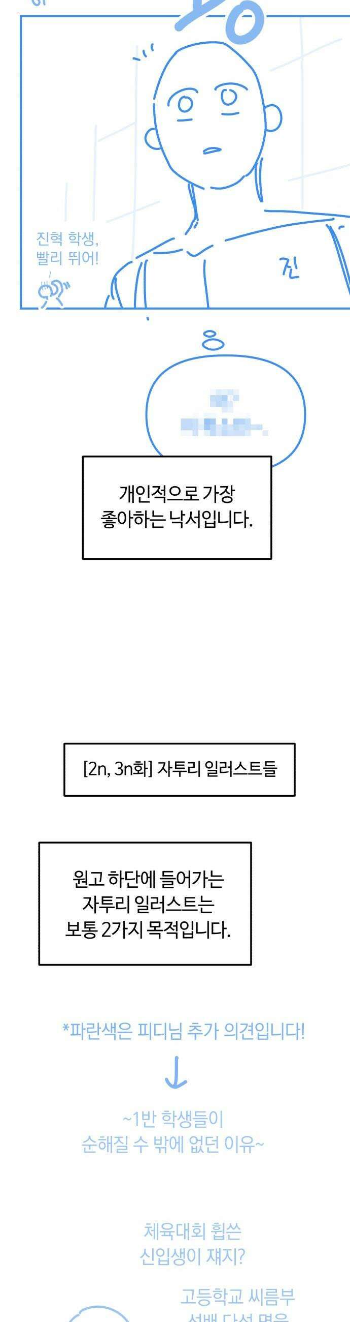 천재는 평범하게 살기로 했더 - 휴재 특별편-콘티- 22