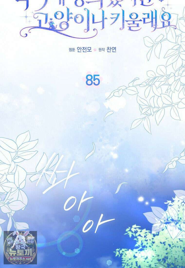 악역에 빙의했지만, 고양이나 키울래요 85화 13