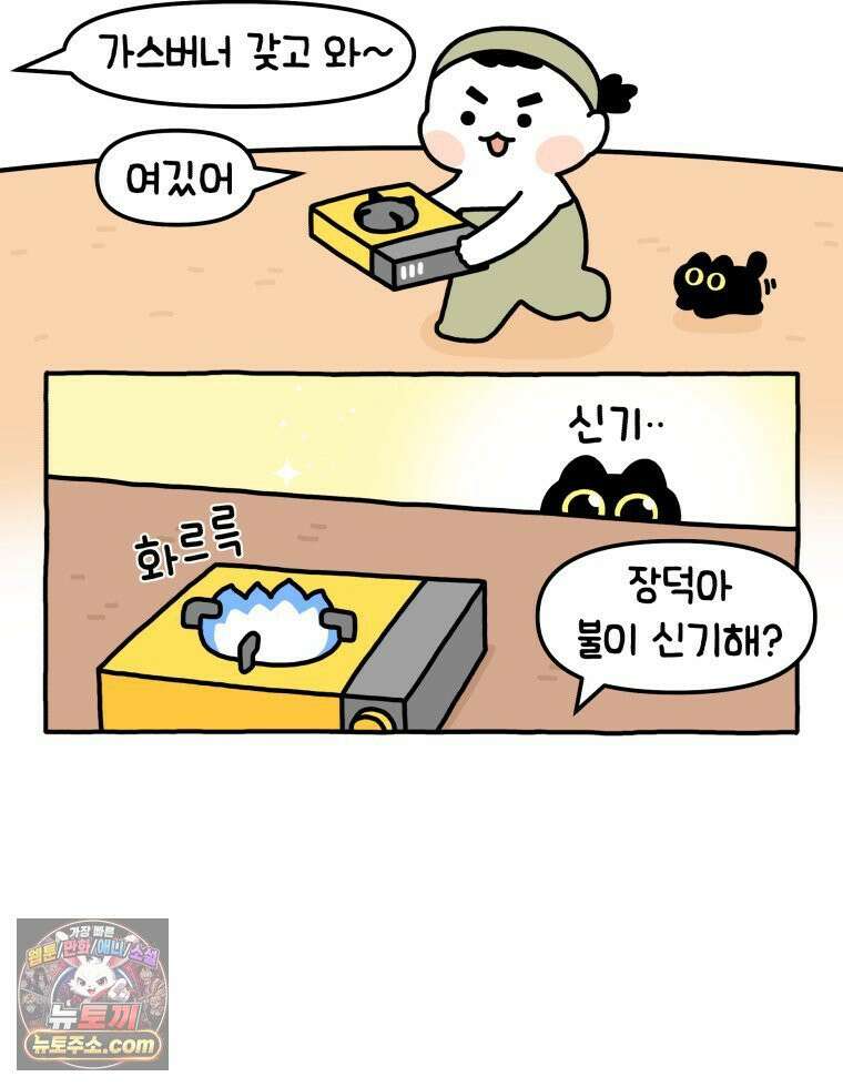 먼지 덩어리 짱덕 3． 호기심 고양이 3