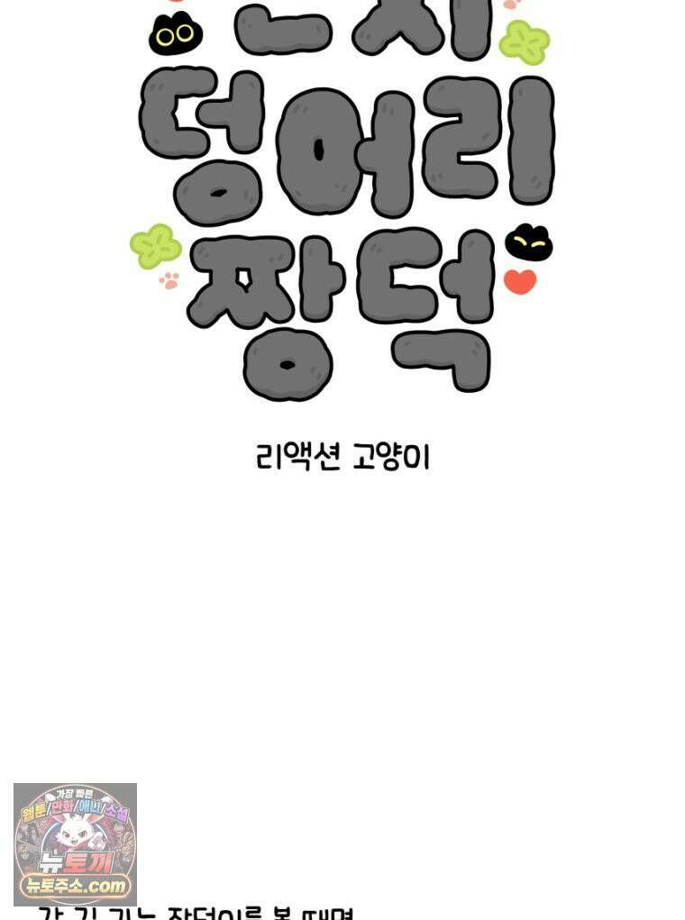 먼지 덩어리 짱덕 26． 리액션 고양이 6